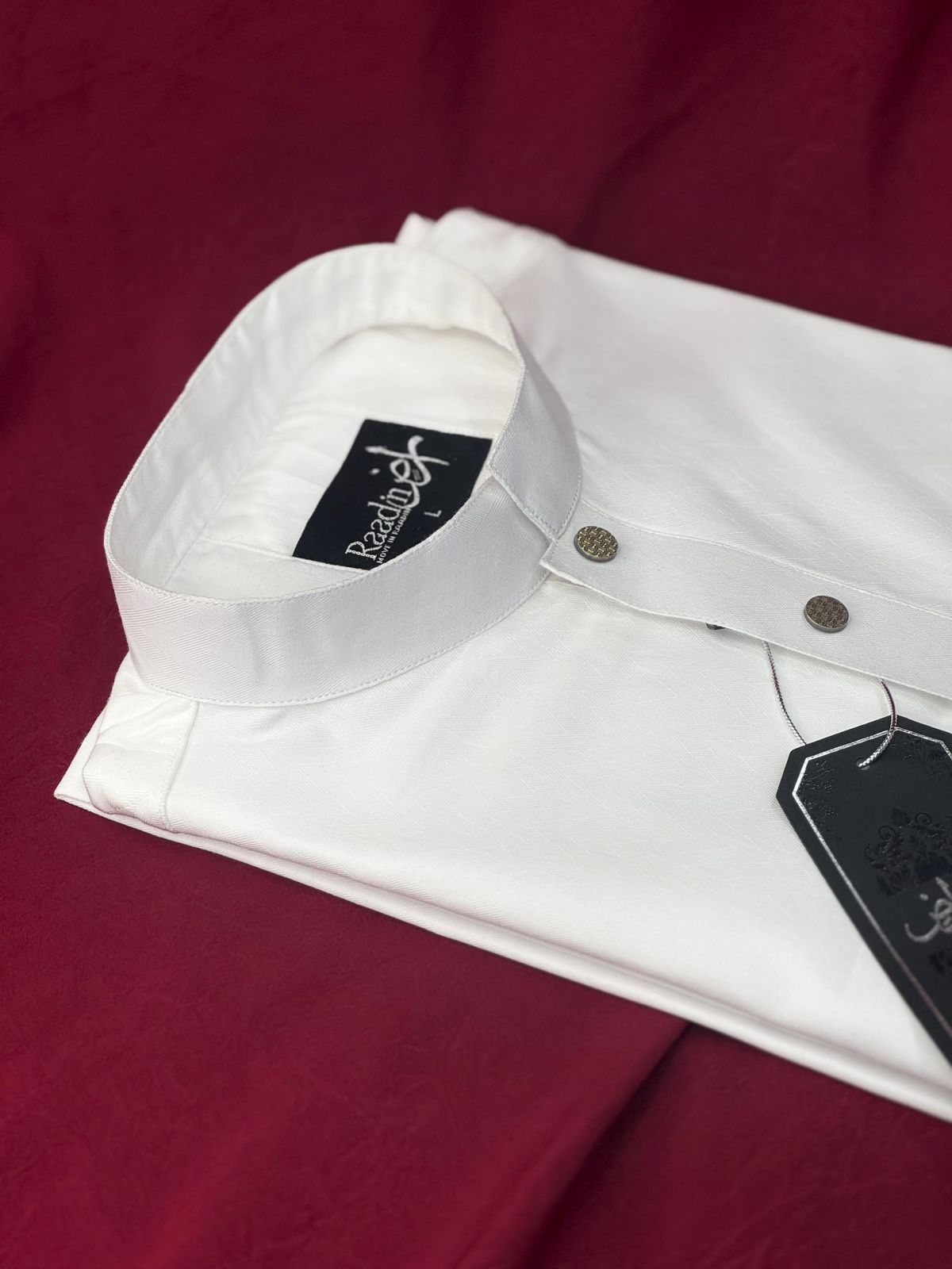 White Cotton Panjabi